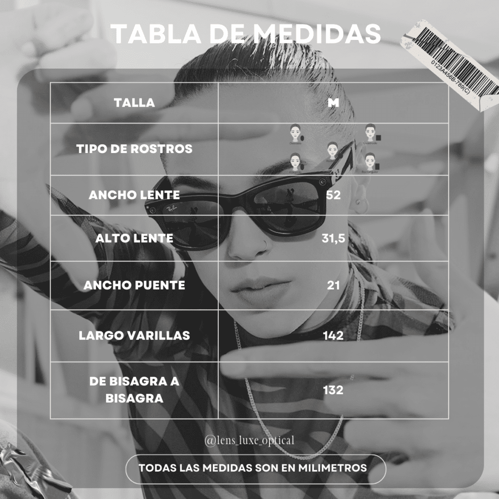 Gafas de sol Lens Luxe Fashion 6504 C01 P01 - Image 7