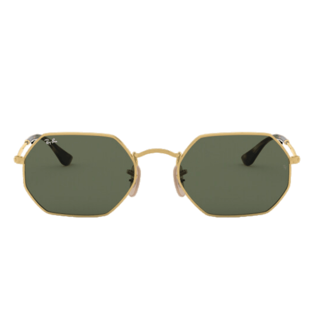 Ray-Ban Octagonal Legend Gold RB3556 9196/31 53mm – Gafas de Sol Originales Unisex