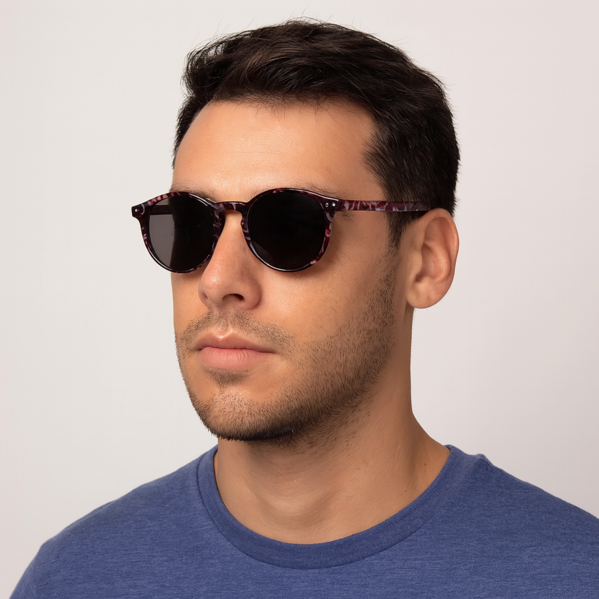 Gafas de sol Lens Luxe Circle TR3331 C58 P01 Polarizada - Image 2