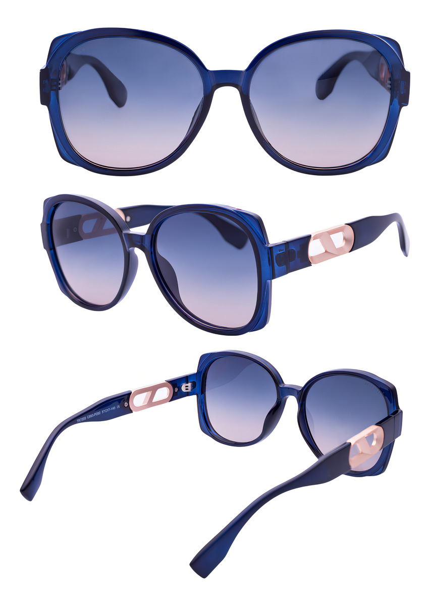 Gafas De Sol Polarizadas Lens Luxe Maru Tr7558 Azul Lentes Blue Green Pulido Azul Blue - Green Teal - Image 5