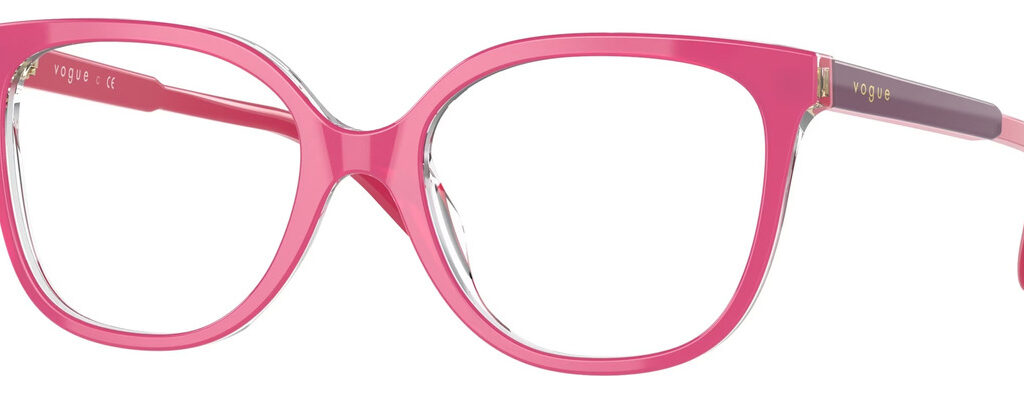 Marco - Infantil Y Juvenil - Vogue Jr - Vy2012 2812 47 Color Rosa Transparente