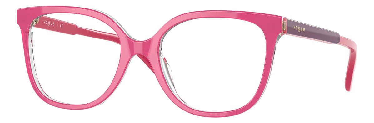 Marco - Infantil Y Juvenil - Vogue Jr - Vy2012 2812 47 Color Rosa Transparente