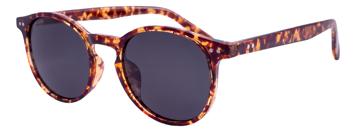 Gafas De Sol Polarizadas Lens Luxe Circle Tr3331 C86 P01 Amarillo Flor Círculo Yellow Flower Gris Oscuro - Image 3