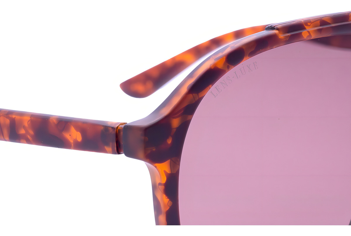 Gafas De Sol Lens Luxe Polarizadas Modelo Nature Tr90 Tortoise Naturaleza Marrón - Image 4
