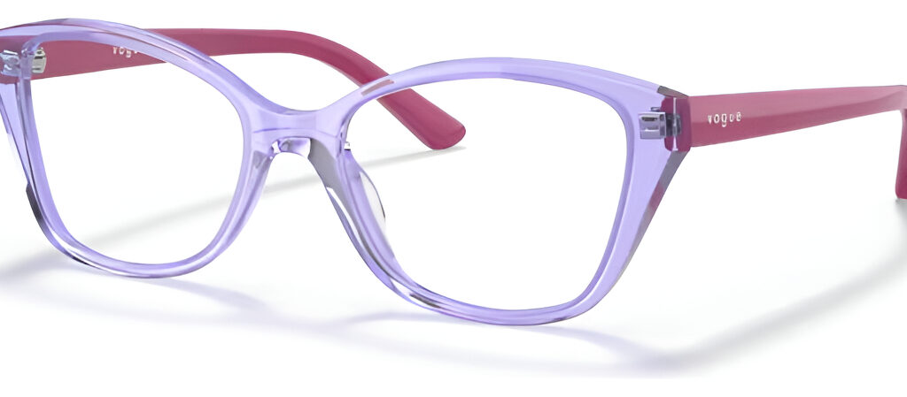 Marco - Infantil Y Juvenil - Vogue Jr - Vy2010 2950 48 Color Lila Transparente