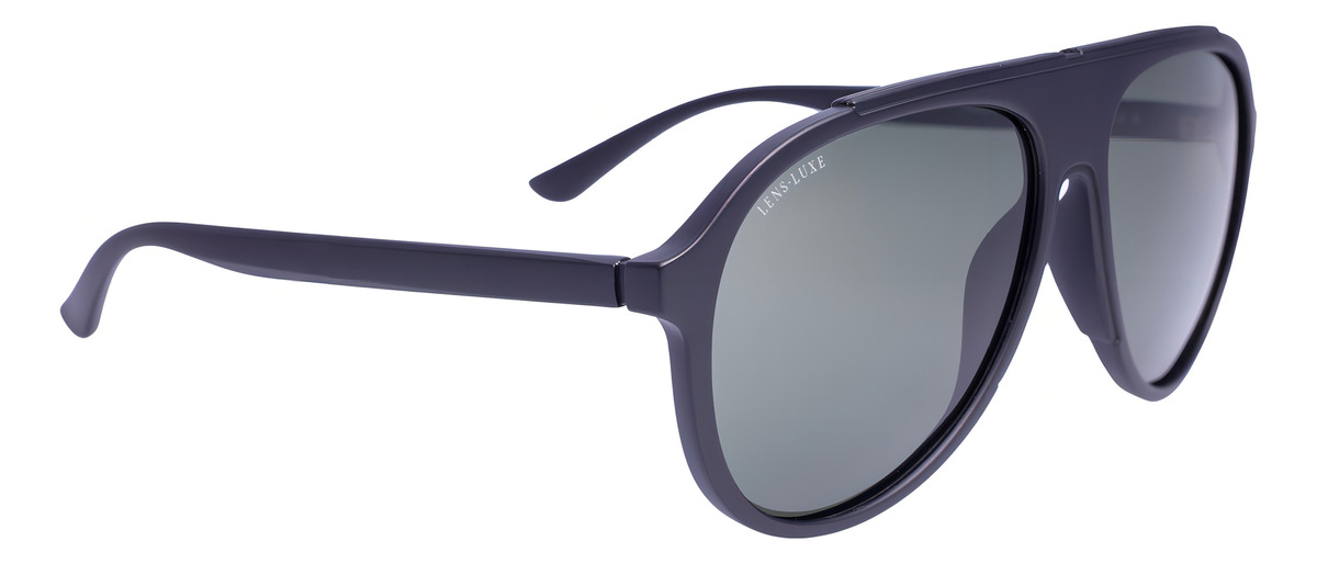 Gafas De Sol Lens Luxe Nature Aviador Polarizadas Tac Negro-verde Naturaleza