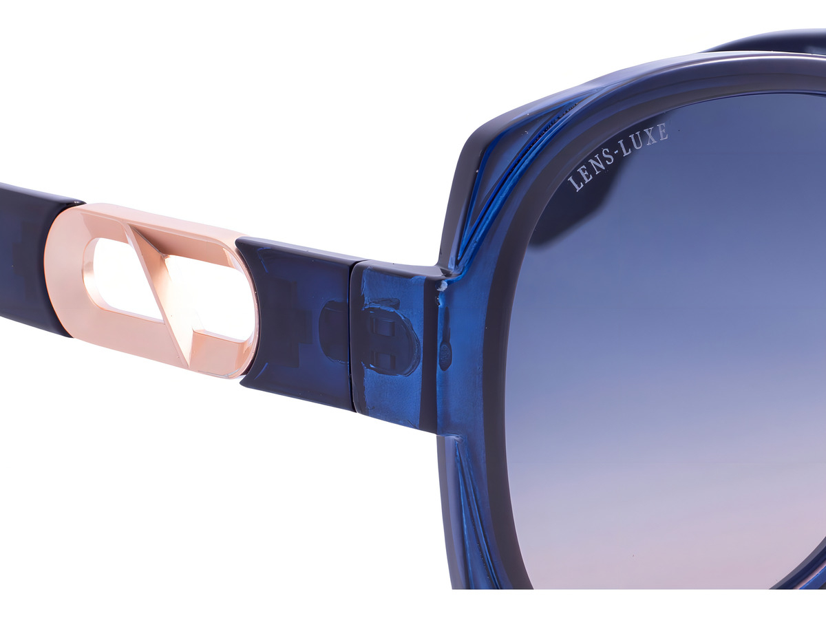 Gafas De Sol Polarizadas Lens Luxe Maru Tr7558 Azul Lentes Blue Green Pulido Azul Blue - Green Teal - Image 4