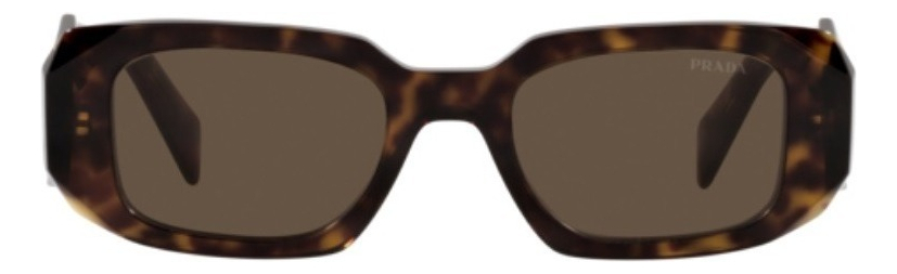 Gafas De Sol Prada 0pr 17ws 2au8c149 Para Mujer, Color Negro, Color Vara De Tortuga, Lente De Tortuga, Color Marrón, Diseño Rectangular Retangular Satin Maroon - Image 3