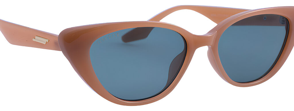 Gafas De Sol Lens Luxe Edna 6304 Marrón Verde Protección Uv Policarbonato Pulido Marrón