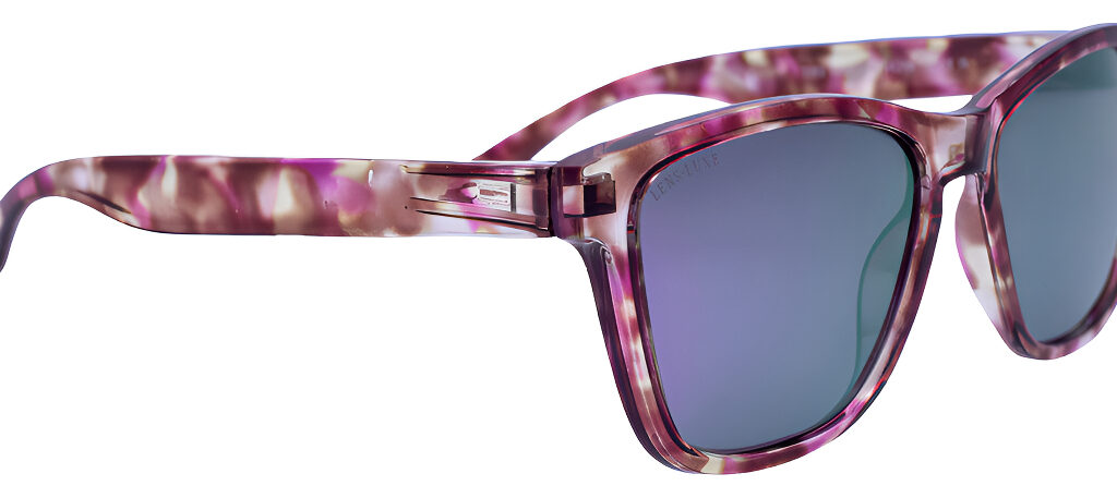 Gafas De Sol Polarizadas Lens Luxe Art 3382 Morado Espejado Tortoise Arte Purple Tortoise