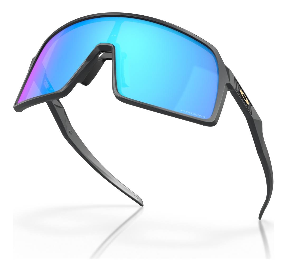 Gafas De Sol Oakley Sutro Matte Carbon Prizm Saphire Oo9406 Dark Grey Blue Dark Grey Azul Gris Oscuro - Image 5