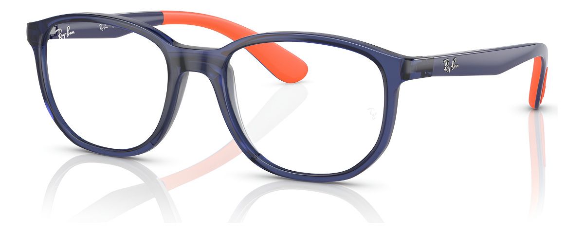 Marco De Anteojos Ray-ban Para Niños Ry1619 3775 49 Colores Azul/naranja