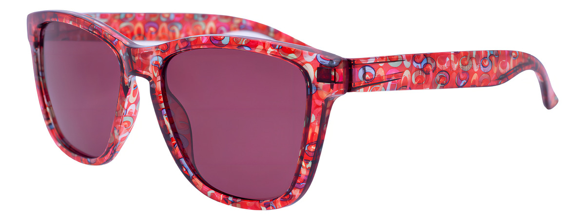 Gafas De Sol Polarizadas Lens Luxe Red Tortoise Tac Uv Protección Modelo 3382 C237 P60 Arte Rojo - Image 3