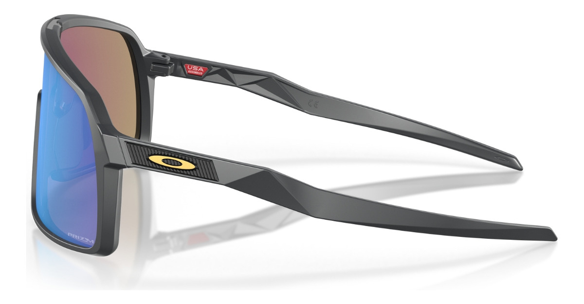 Gafas De Sol Oakley Sutro Matte Carbon Prizm Saphire Oo9406 Dark Grey Blue Dark Grey Azul Gris Oscuro - Image 6